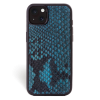 Iphone 15 Case   Python Leather   Sport Case   Lagoon Blue   No Metalware   Versailles   Front