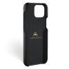 Iphone 15 Case   Calf Leather   Signature   Black   No Metalware   Versailles   Inside