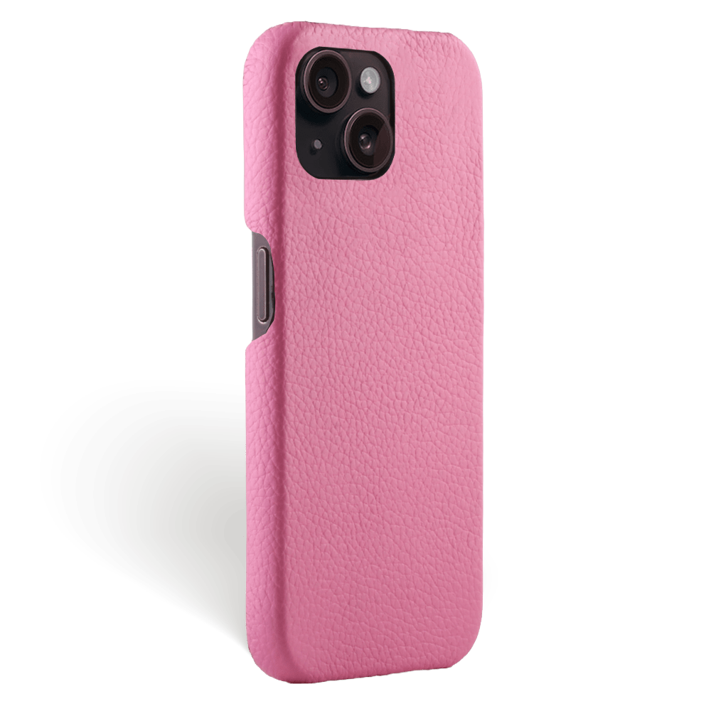 Iphone 15 Plus Case   Calf Leather   Signature   Fuchsia   No Metalware   Versailles   Tilt Iphone 15 Plus Case   Calf Leather   Signature   Fuchsia   No Metalware   Versailles   Tilt
