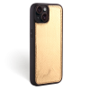 Iphone 15 Plus Case   Python Leather   Sport Case   Gold   No Metalware   Versailles   Tilt