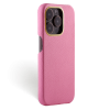 Iphone 15 Pro Case   Calf Leather   Premium   Fuchsia   Gold Metalware   Versailles   Tilt