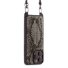 Iphone 15 Pro Case   Python Leather   Sling   Himalaya   No Metalware   Versailles   Tilt