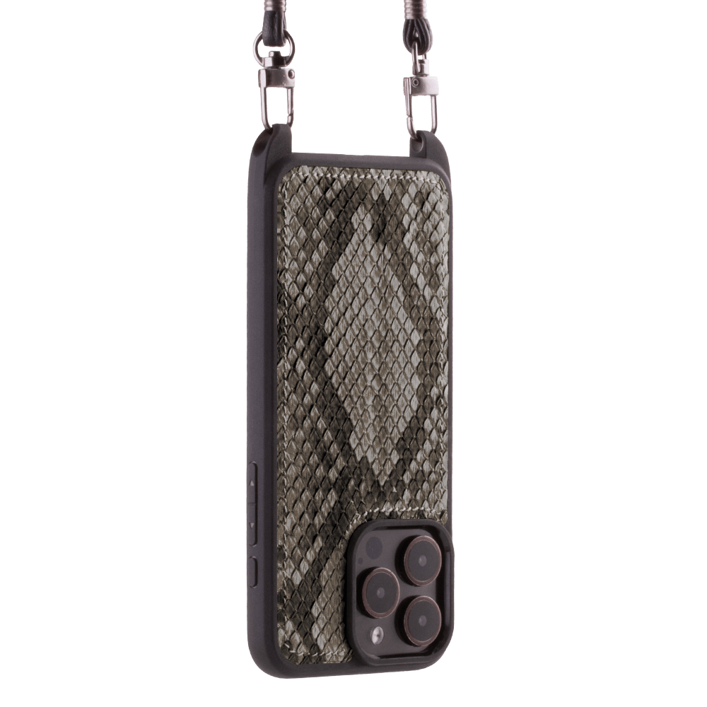 Iphone 15 Pro Case   Python Leather   Sling   Himalaya   No Metalware   Versailles   Tilt Iphone 15 Pro Case   Python Leather   Sling   Himalaya   No Metalware   Versailles   Tilt