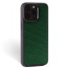 Iphone 15 Pro Max Case   Alligator Leather   Sport Case   Mint Green   No Metalware   Versailles   Tilt