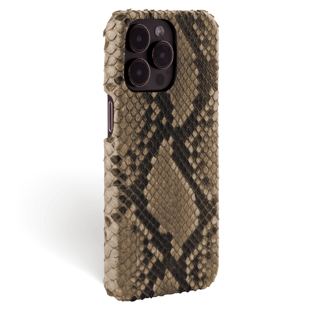 Iphone 15 Pro Max Case   Phyton Leather   Signature   Savannah   No Metalware   Versailles   Tilt Iphone 15 Pro Max Case   Phyton Leather   Signature   Savannah   No Metalware   Versailles   Tilt