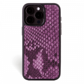 Iphone 15 Pro Max Case   Python Leather   Sport Case   Bubble Gum   No Metalware   Versailles   Front